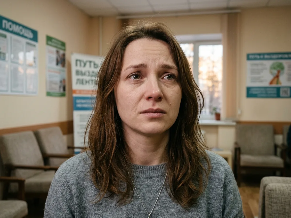 Аватар Ольги, 34 года, мама пациента наркологического центра, молодая женщина, беспокойный но надежды полный взгляд